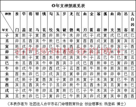 飛煞是什麼|八字神煞全解——以年支為主